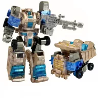   Woopie Transformers 2 az 1-ben teherautó és harci robot – átalakulás egy szempillantás alatt