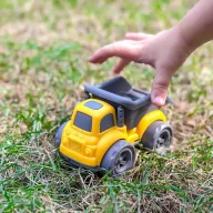   Woopie 3 az 1-ben építőipari járműkészlet – betonkeverő, dömper, kukásautó