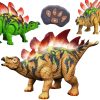 WOOPIE Távirányítós RC Dinoszaurusz Robot Stegosaurus – fény- és hanghatásokkal