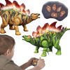 WOOPIE Távirányítós RC Dinoszaurusz Robot Stegosaurus – fény- és hanghatásokkal