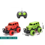   Woopie távirányítós RC Jeep terepjáró – LED világítással
