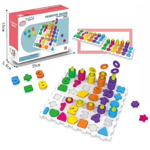Woopie montessori formakereső - betűk és számok