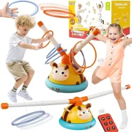   Woopie 2 az 1-ben automata ugrálókötél és karikadobáló játék