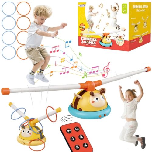 Woopie 2 az 1-ben automata ugrálókötél és karikadobáló játék
