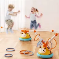   Woopie 2 az 1-ben automata ugrálókötél és karikadobáló játék