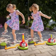   Woopie 3 az 1-ben játék rakétakilövő, ugrókötél és célbadobó