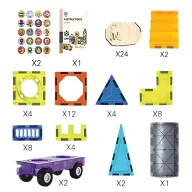 Woopie XL 71 db-os 3D mágneses építőjáték