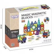 Woopie XL 71 db-os 3D mágneses építőjáték