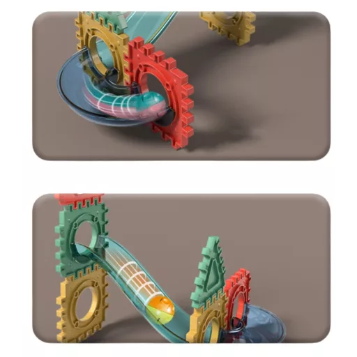 Woopie XXL 3D építőjáték és golyópálya 228 db-os