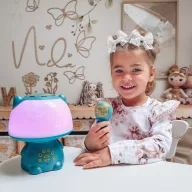   Woopie multifunkciós karaoke - éjszaki fény, Bluetooth hangszóró