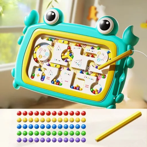 Woopie montessori mágneses golyóvezető tábla