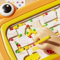 Woopie montessori mágneses golyóvezető tábla