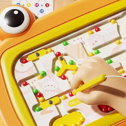 Woopie montessori mágneses golyóvezető tábla