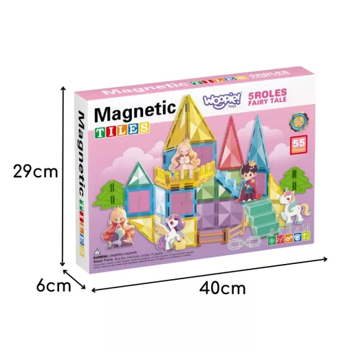 Woopie 55 db-os 3D építőjáték készlet