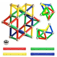Woopie 58 db-os 3D mágneses építőjáték