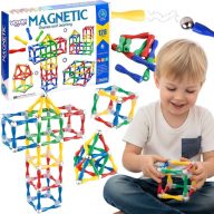 Woopie 128 db-os 3D mágneses építőjáték