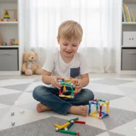 Woopie 128 db-os 3D mágneses építőjáték