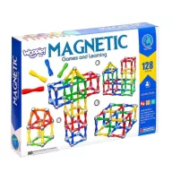 Woopie 128 db-os 3D mágneses építőjáték