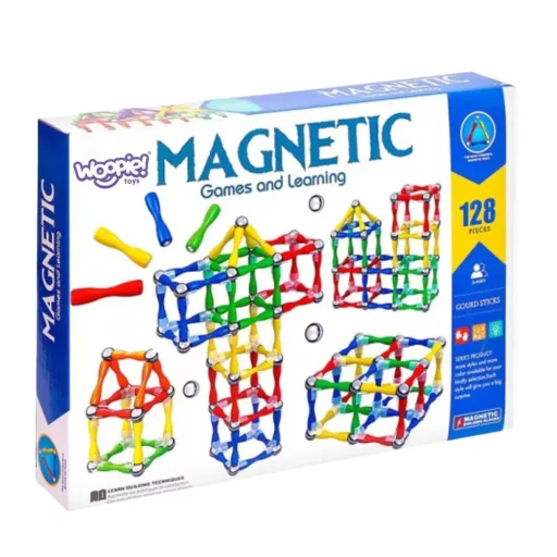 Woopie 128 db-os 3D mágneses építőjáték
