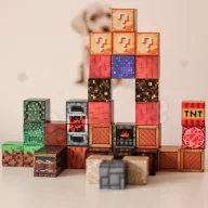 Woopie 63 db-os 3D építőkocka készlet