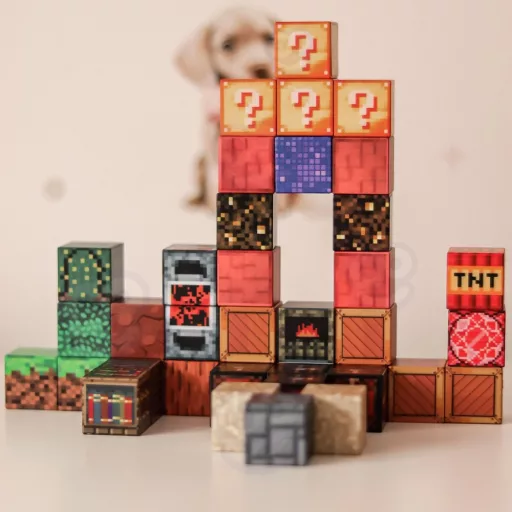 Woopie 63 db-os 3D építőkocka készlet
