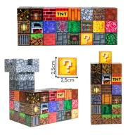 Woopie 63 db-os 3D építőkocka készlet