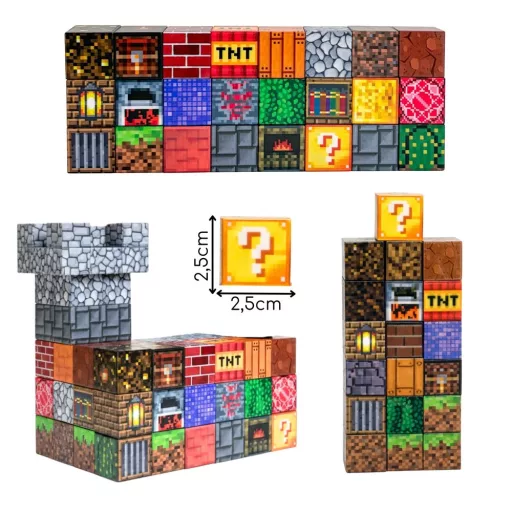 Woopie 63 db-os 3D építőkocka készlet