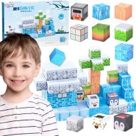 Woopie 66 db-os mágneses építőkocka készlet