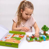 Woopie 108 db-os mágneses építőkocka készlet