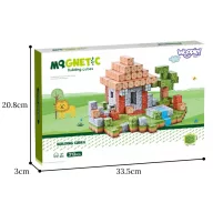 Woopie 108 db-os mágneses építőkocka készlet
