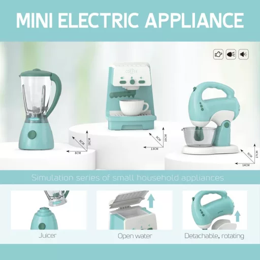 WOOPIE 3 az 1-ben háztartási gépek – mixer, turmixgép és kávéfőző