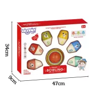 Woopie 2 az 1-ben bowling és karikadobáló játék