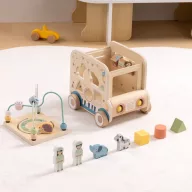 Woopie XL montessori aktivitás kocka - szafari