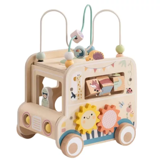 Woopie XL montessori aktivitás kocka - szafari