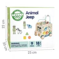 Woopie XL montessori aktivitás kocka - szafari