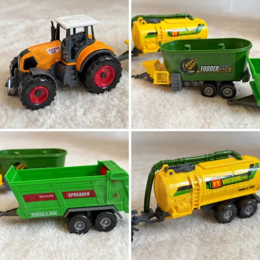 Woopie traktor és pótkocsi szett 