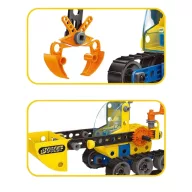   Woopie STEAM játék munkagép építő készlet - 8 részes építőjáték 