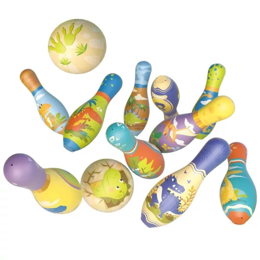 Woopie színes szenzoros bowling készlet gyerekeknek