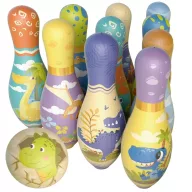 Woopie színes szenzoros bowling készlet gyerekeknek