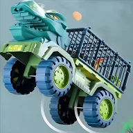 Woopie XL dinoszaurusz szállító teherautó
