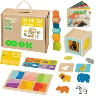 Woopie XXL montessori 7 az 1-ben oktató játékkészlet 