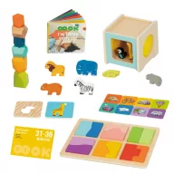 Woopie XXL montessori 7 az 1-ben oktató játékkészlet 