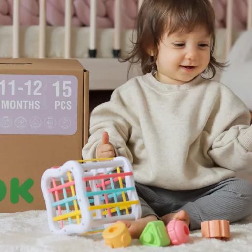 Woopie XL montessori  5 az 1-ben oktató játékkészlet 