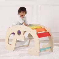 Woopie 2 az 1 -ben montessori hinta és mászóka 