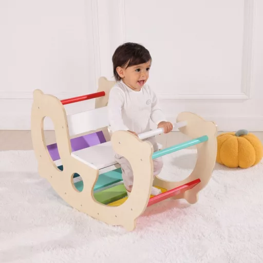 Woopie 2 az 1 -ben montessori hinta és mászóka 