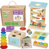 Woopie XXL montessori 6 az 1-ben oktató játékkészlet 