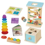 Woopie XXL montessori 6 az 1-ben oktató játékkészlet 