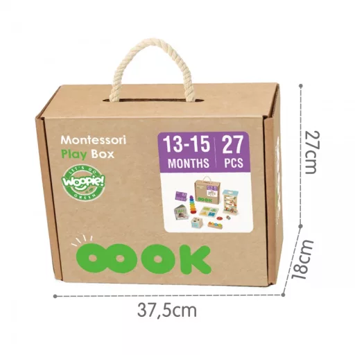 Woopie XXL montessori 6 az 1-ben oktató játékkészlet 