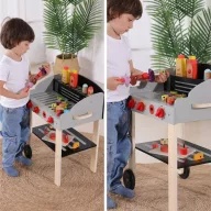 Woopie XXL fa grillkonyha gyerekeknek 24 db kiegészítővel