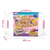 Woopie 24 db-os kinetikus homokozókészlet 900g - kastély